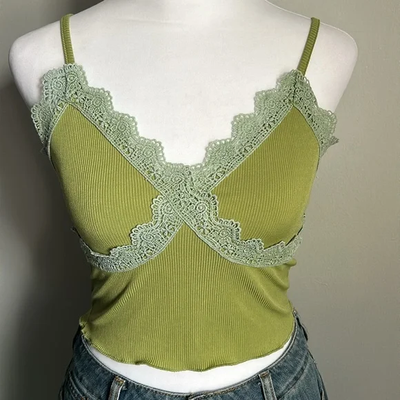 Collection of Juniors Style Crop Tanks Lottie Moss Hollister Me to We and More - Picture 6 of 15